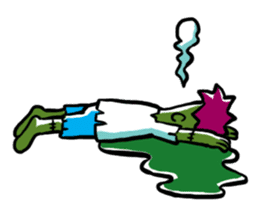 Zombies live everyday sticker #1394986