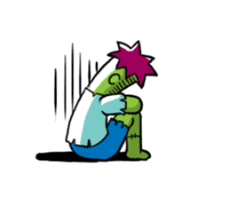 Zombies live everyday sticker #1394987