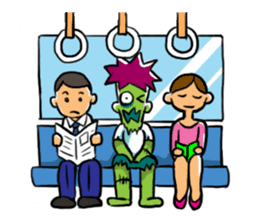 Zombies live everyday sticker #1394997