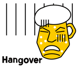 Mr. Beer For drinking parties(ENG) sticker #1395298