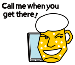 Mr. Beer For drinking parties(ENG) sticker #1395301