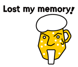 Mr. Beer For drinking parties(ENG) sticker #1395315