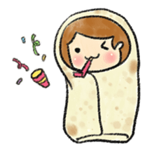 Happy Burrito Friends sticker #1395658