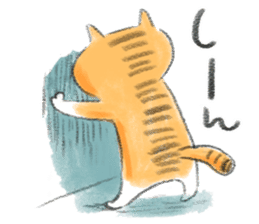 Chipineko cat sticker #1396030