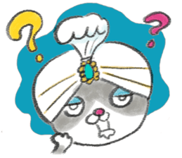 Chipineko cat sticker #1396047