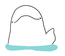 The place where the beluga lives sticker #1396581