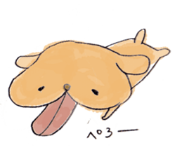 Oshiri-inu sticker #1396718