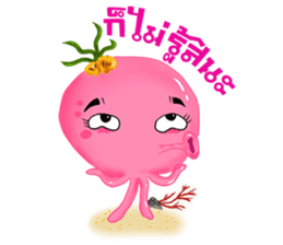 Tako in love (Thai) sticker #1397332