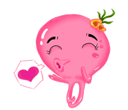 Tako in love (Thai) sticker #1397334