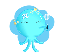 Tako in love (Thai) sticker #1397337