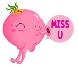 Tako in love (Thai) sticker #1397338