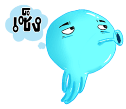 Tako in love (Thai) sticker #1397347