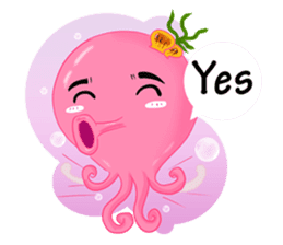 Tako in love (Thai) sticker #1397356