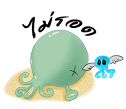 Tako in love (Thai) sticker #1397358