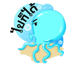 Tako in love (Thai) sticker #1397361