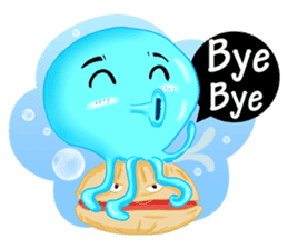 Tako in love (Thai) sticker #1397366