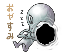 Mischief alien sticker #1397547