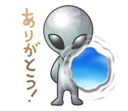 Mischief alien sticker #1397549