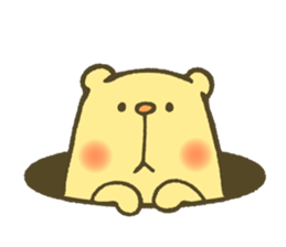 The bear of a hole life sticker #1398171