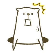 The bear of a hole life sticker #1398182