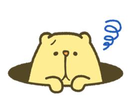 The bear of a hole life sticker #1398188
