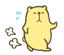 The bear of a hole life sticker #1398203