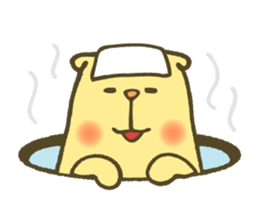 The bear of a hole life sticker #1398207