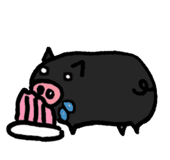 Easy pig sticker #1398450