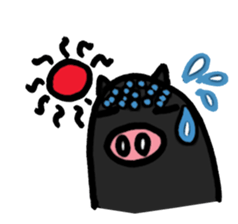 Easy pig sticker #1398451