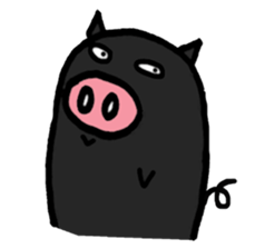 Easy pig sticker #1398457