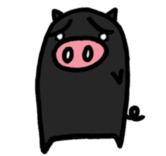 Easy pig sticker #1398458