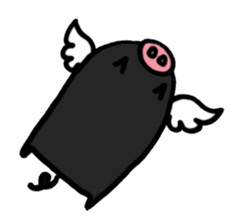 Easy pig sticker #1398460