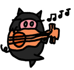 Easy pig sticker #1398464