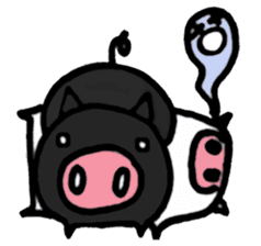 Easy pig sticker #1398470