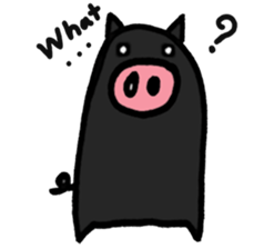 Easy pig sticker #1398473