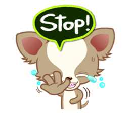 Lucky Chihuahua sticker #1398501