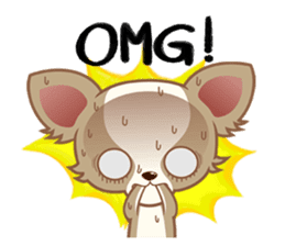 Lucky Chihuahua sticker #1398502