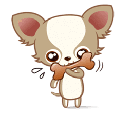 Lucky Chihuahua sticker #1398514