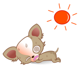 Lucky Chihuahua sticker #1398527