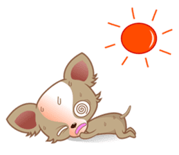 Lucky Chihuahua sticker #1398527