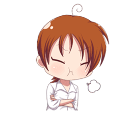 Cocoa Siberian Husky & Eing Eing sticker #1398779