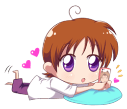 Cocoa Siberian Husky & Eing Eing sticker #1398785