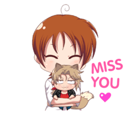 Cocoa Siberian Husky & Eing Eing sticker #1398792