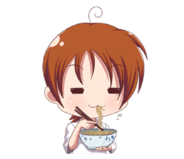 Cocoa Siberian Husky & Eing Eing sticker #1398796