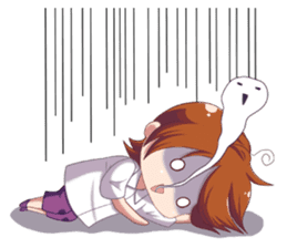 Cocoa Siberian Husky & Eing Eing sticker #1398799