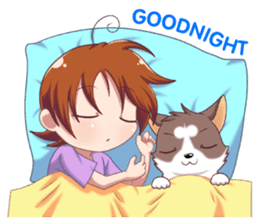 Cocoa Siberian Husky & Eing Eing sticker #1398809