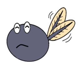 Frog and tadpoles sticker #1399289