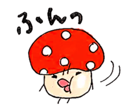 Ms.Saucy mushroom sticker #1399612