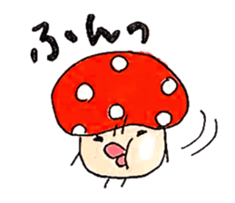 Ms.Saucy mushroom sticker #1399612