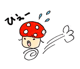 Ms.Saucy mushroom sticker #1399613